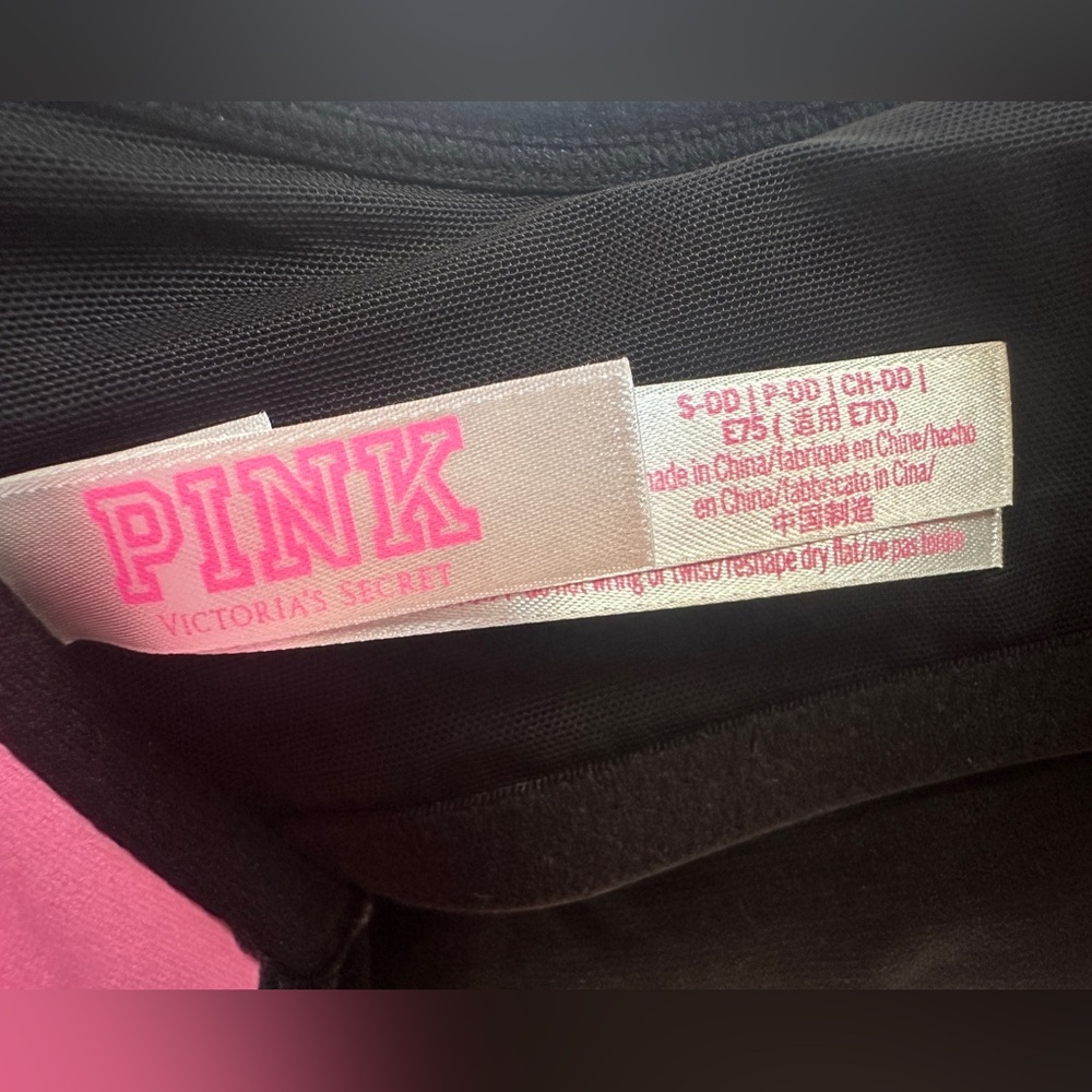 Victoria's Secret PINK Black Strapless Bra - Picture 4 of 4